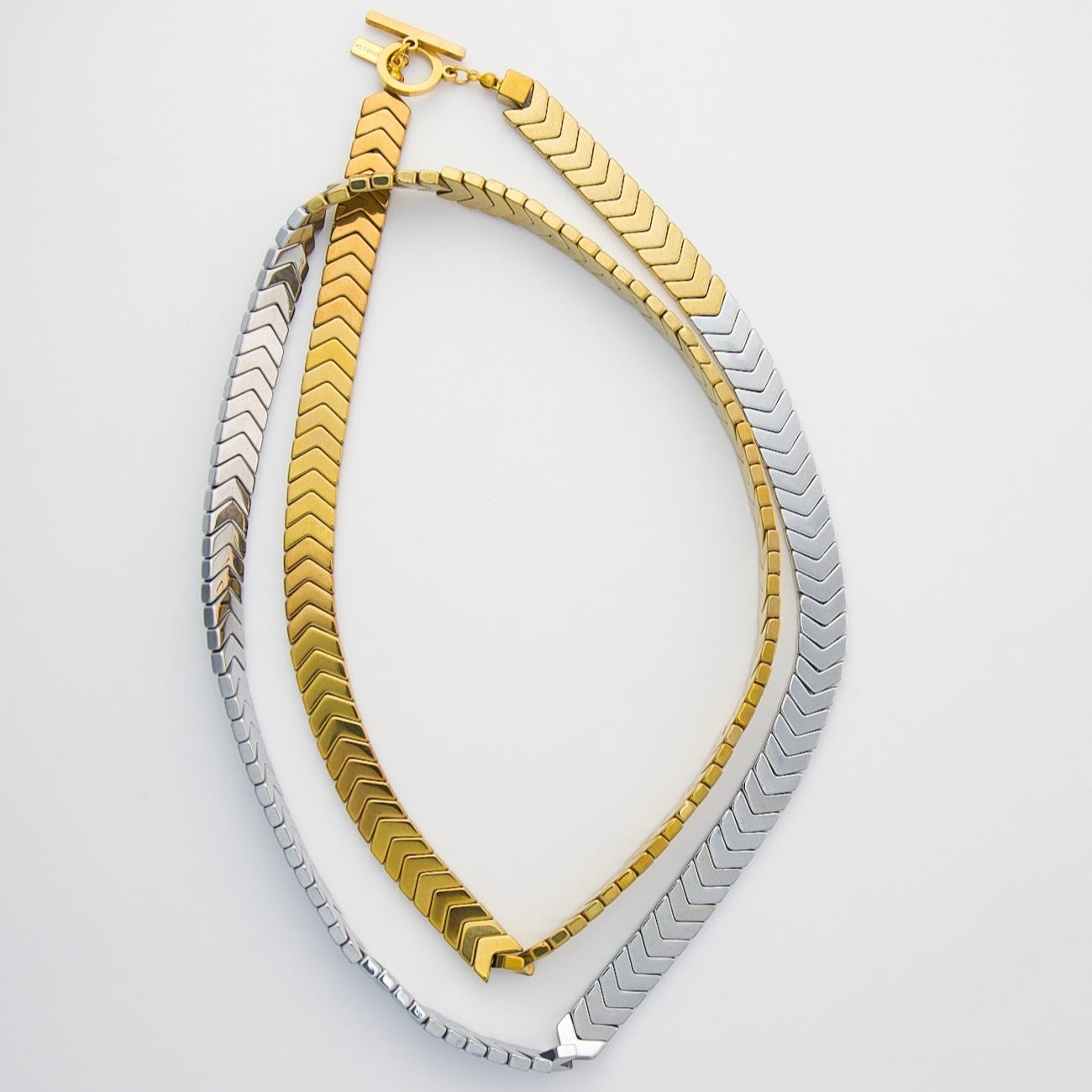 TONE DOUBLE DEUCE NECKLACE