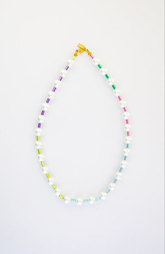 RODEO RAINBOW PEARL NECKLACE