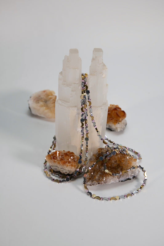 DELLA MOON BABY NECKLACE