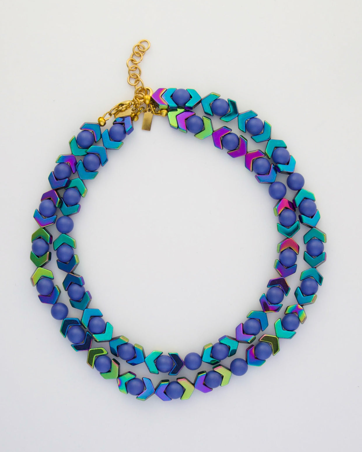 MARNI CERULEAN PEARL CHOKER