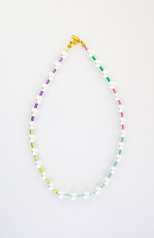 RODEO RAINBOW PEARL NECKLACE